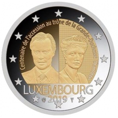 Luxemburgo 2€ Carlota 2019 